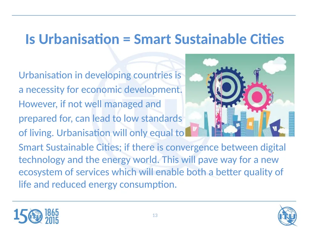 ITU Regional Standardization Forum For Africa - slide 13 of 15