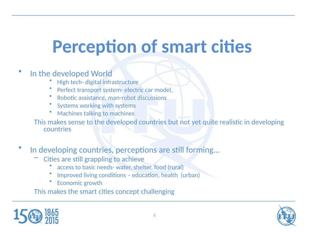 ITU Regional Standardization Forum For Africa - slide 4 of 15