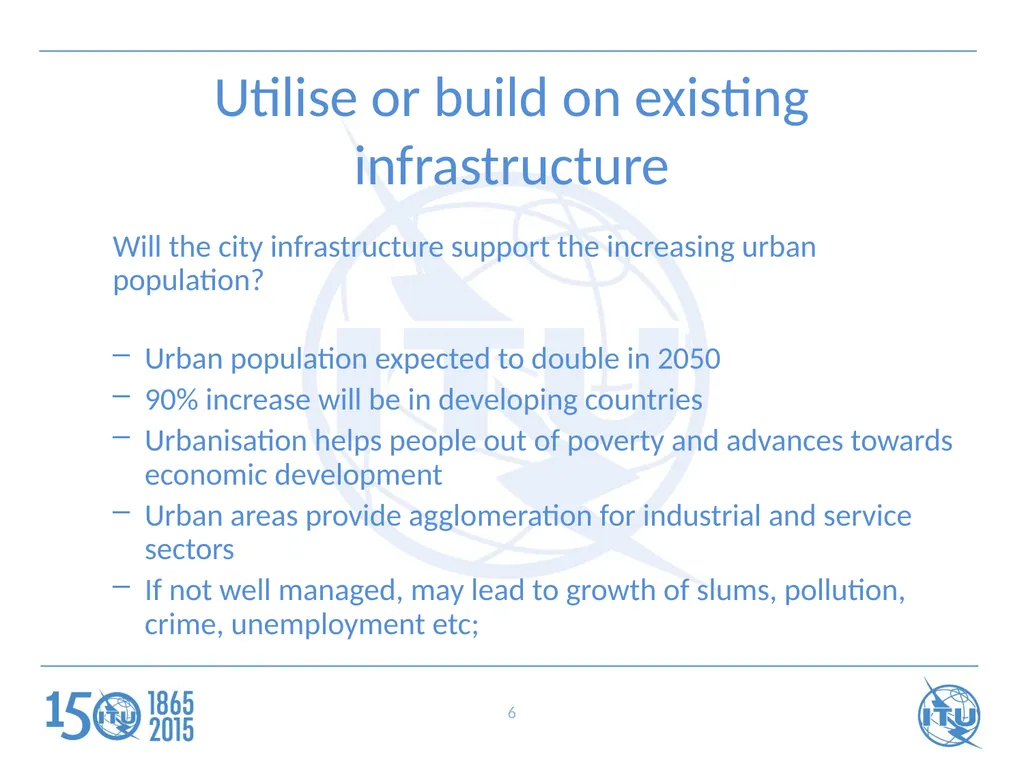 ITU Regional Standardization Forum For Africa - slide 6 of 15