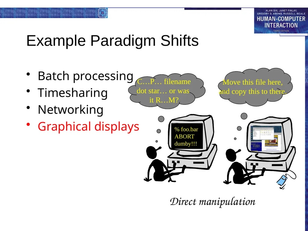 chapter 4 paradigms why study paradigms Concerns - slide 8 of 26