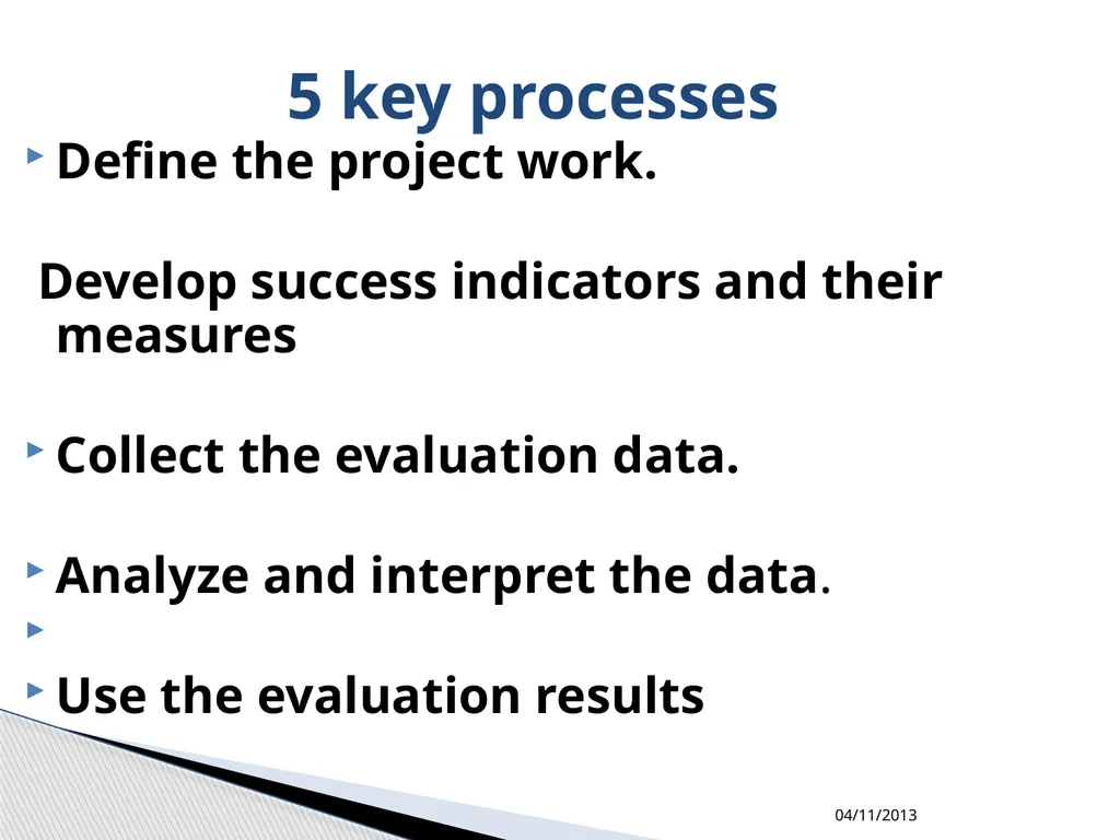 MONITORING and EVALUATION M&E establishes clear - slide 7 of 29