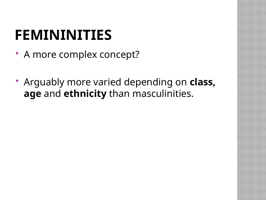 Gender Identities G671 What are the - slide 20 of 61