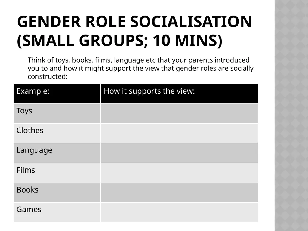 Gender Identities G671 What are the - slide 7 of 61