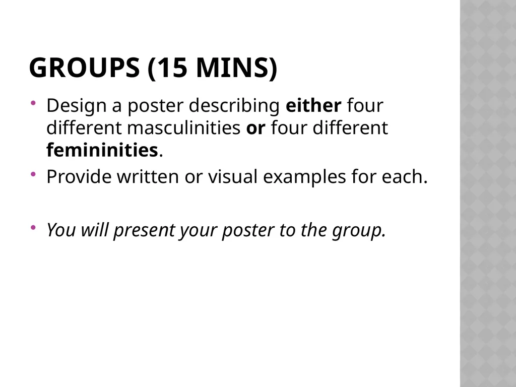 Gender Identities G671 What are the - slide 23 of 61