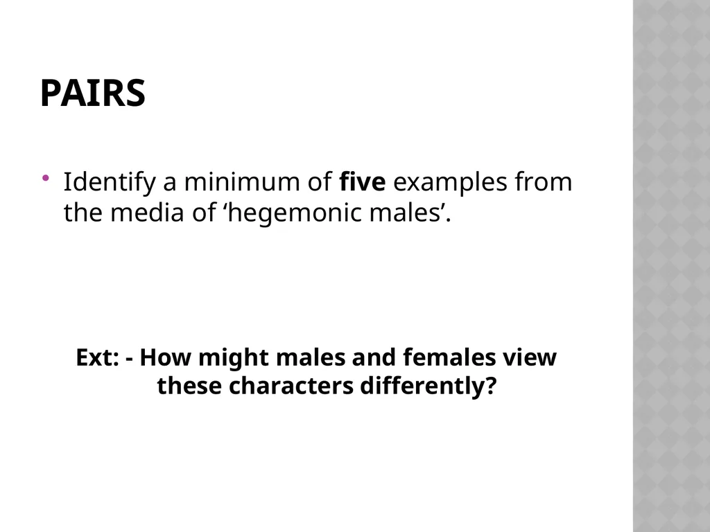 Gender Identities G671 What are the - slide 14 of 61