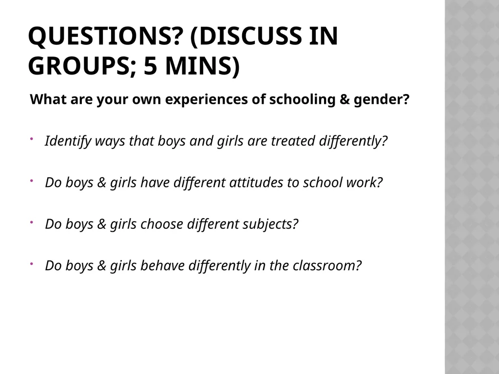 Gender Identities G671 What are the - slide 46 of 61