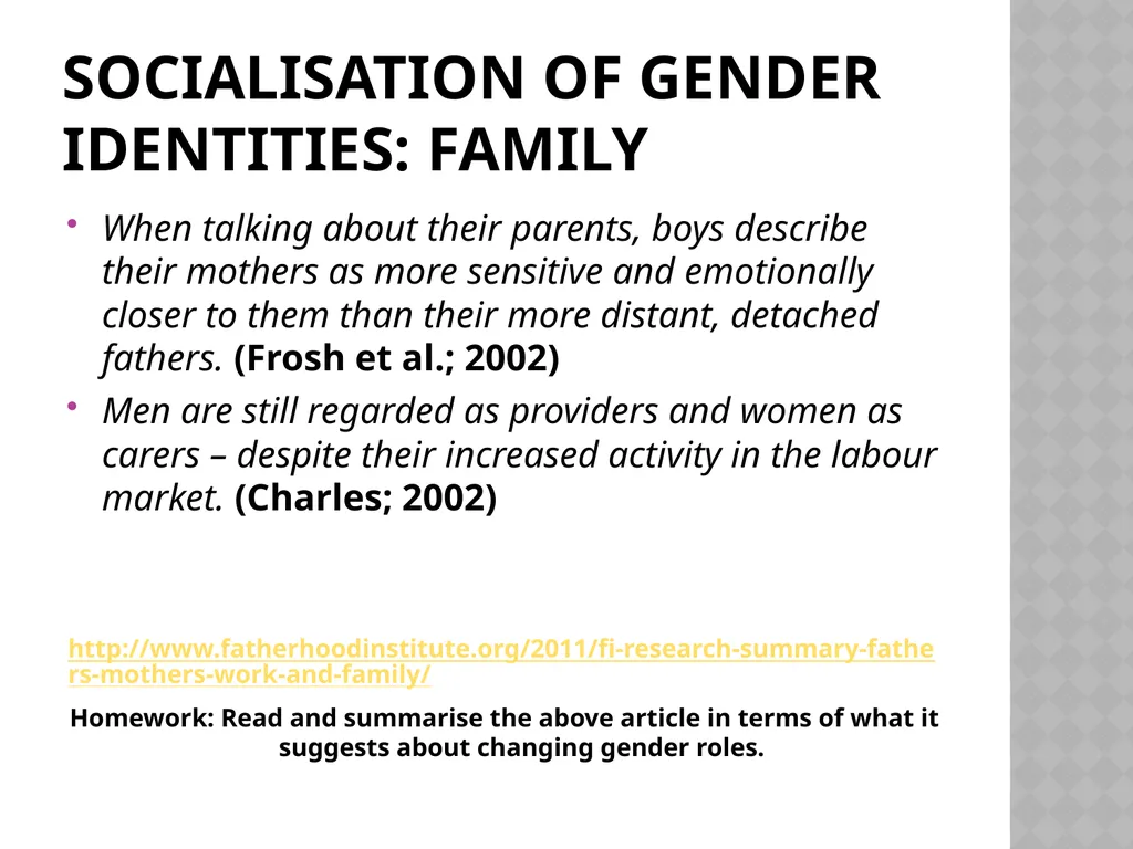 Gender Identities G671 What are the - slide 28 of 61
