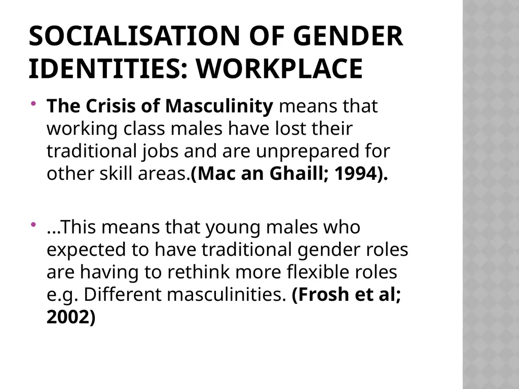 Gender Identities G671 What are the - slide 59 of 61
