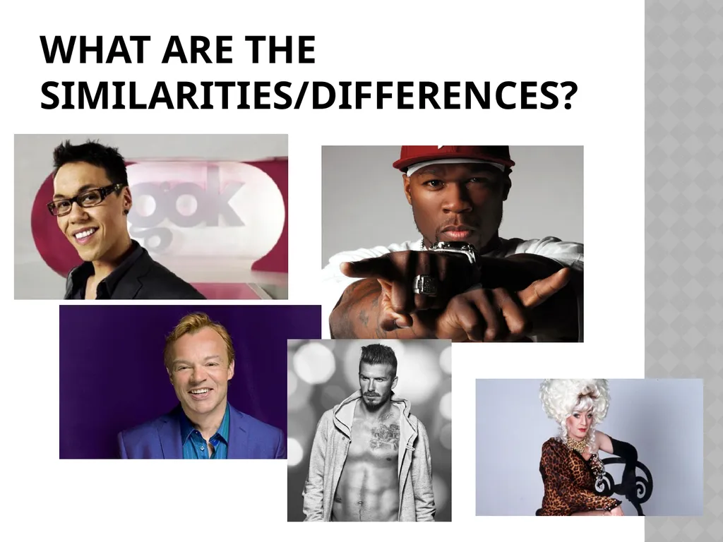 Gender Identities G671 What are the - slide 2 of 61