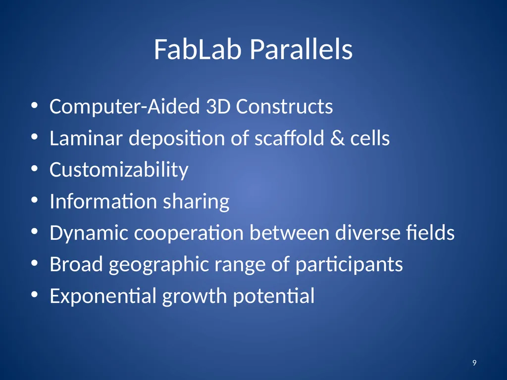 FAB8 NZ Symposium on Digital Fabrication - slide 9 of 20