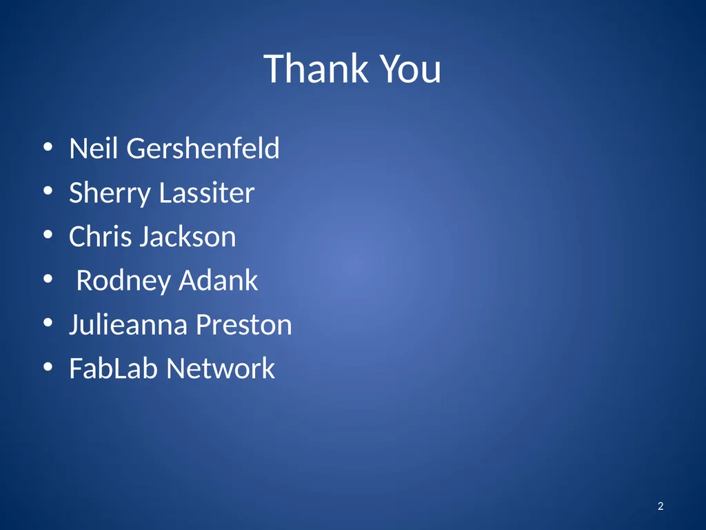 FAB8 NZ Symposium on Digital Fabrication - slide 2 of 20