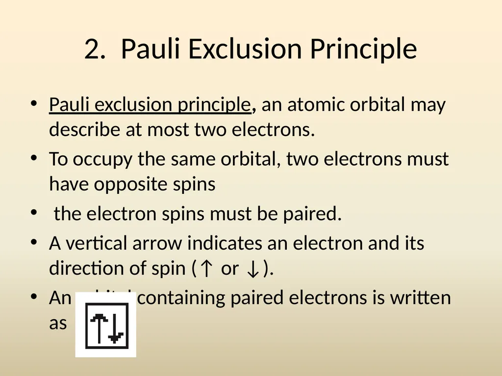 Electron House Where do the electrons live? Energy - slide 28 of 46