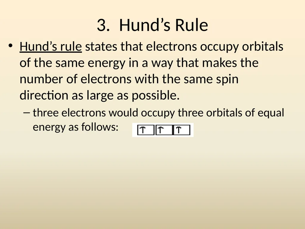 Electron House Where do the electrons live? Energy - slide 29 of 46