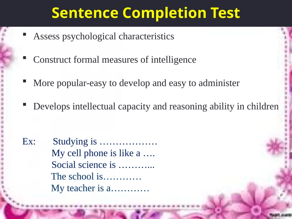 Welcome to 1st seminar Projective Techniques in - slide 45 of 63