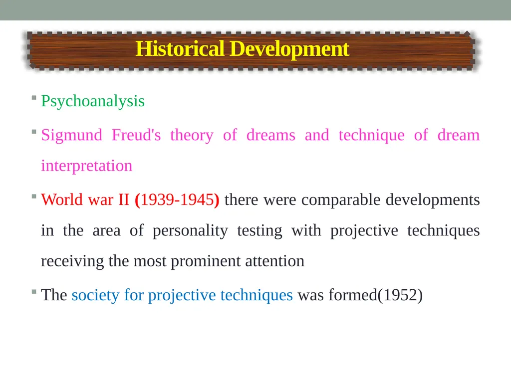 Welcome to 1st seminar Projective Techniques in - slide 5 of 63