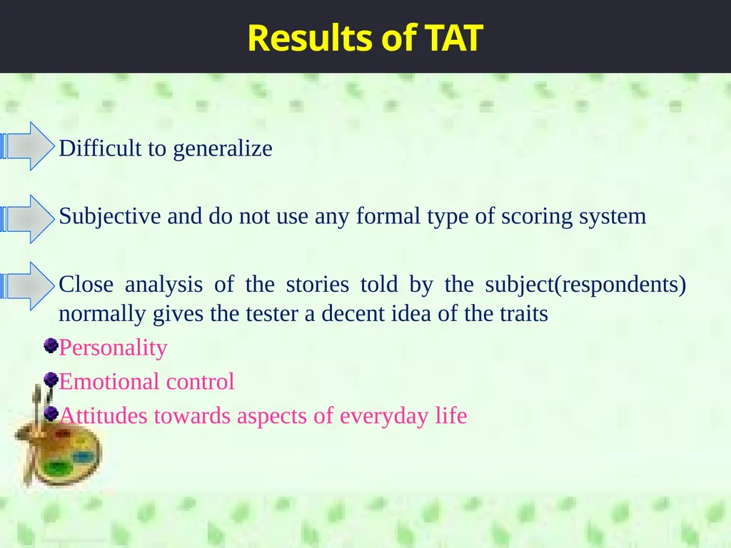 Welcome to 1st seminar Projective Techniques in - slide 41 of 63
