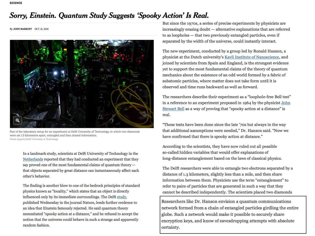 Bell’s inequality. The quantum world is stranger - slide 14 of 18