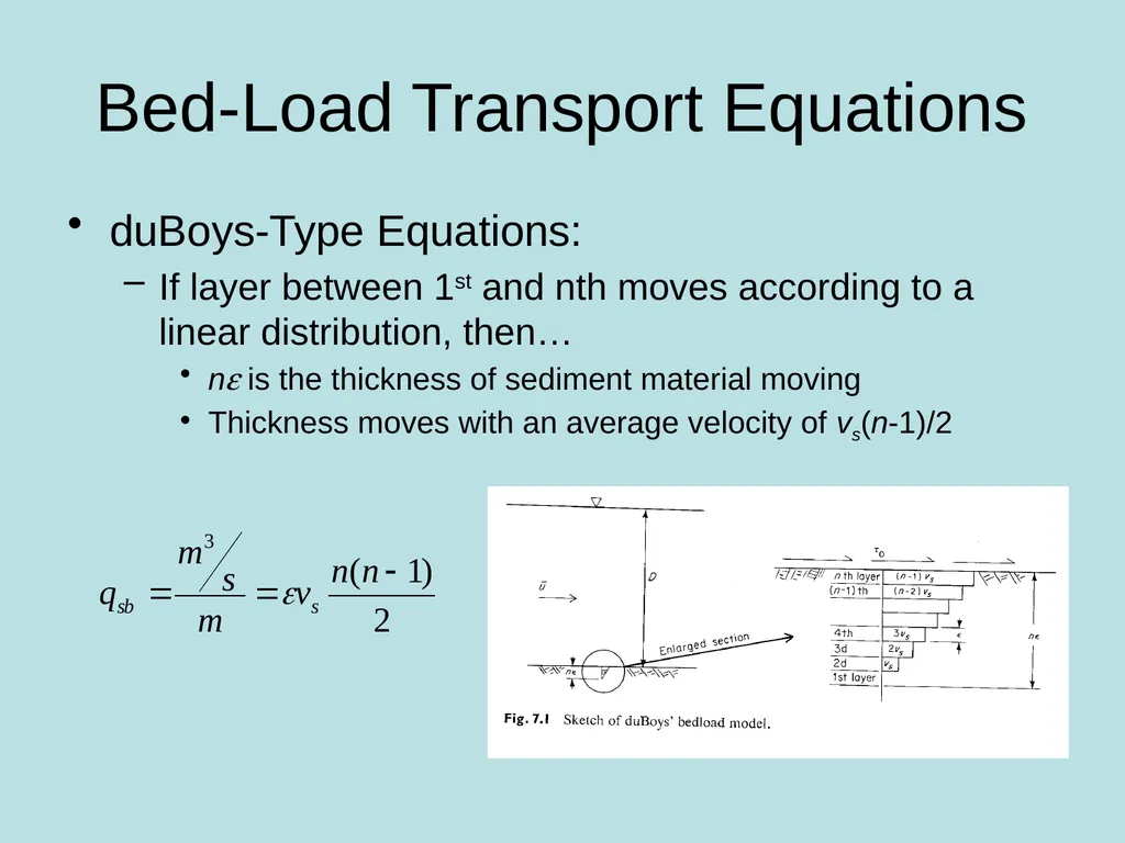 Fluvial Hydraulics CH-6 Bed-Load Transport - slide 12 of 82