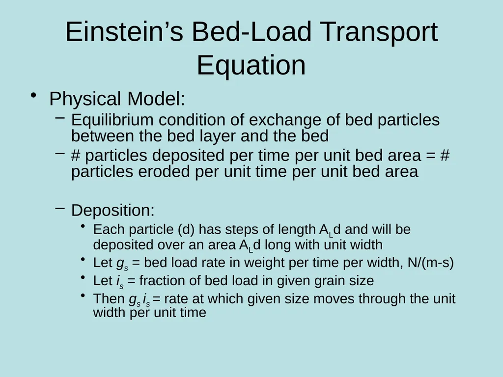 Fluvial Hydraulics CH-6 Bed-Load Transport - slide 43 of 82