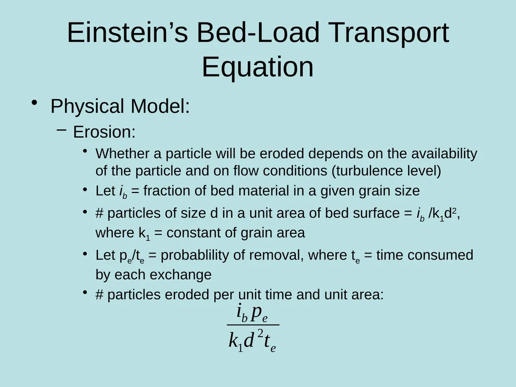 Fluvial Hydraulics CH-6 Bed-Load Transport - slide 45 of 82