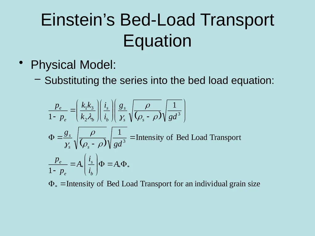 Fluvial Hydraulics CH-6 Bed-Load Transport - slide 49 of 82