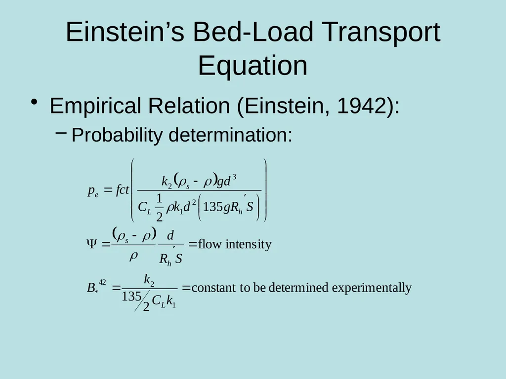 Fluvial Hydraulics CH-6 Bed-Load Transport - slide 52 of 82