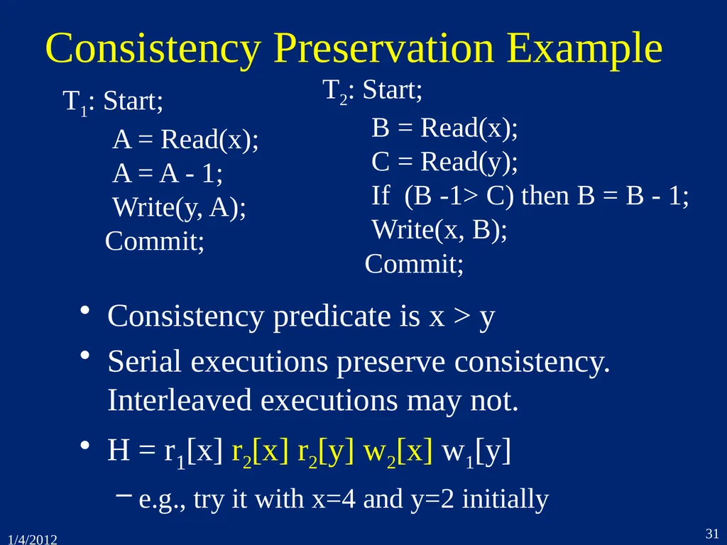 1. Introduction CSEP 545 Transaction Processing - slide 31 of 66
