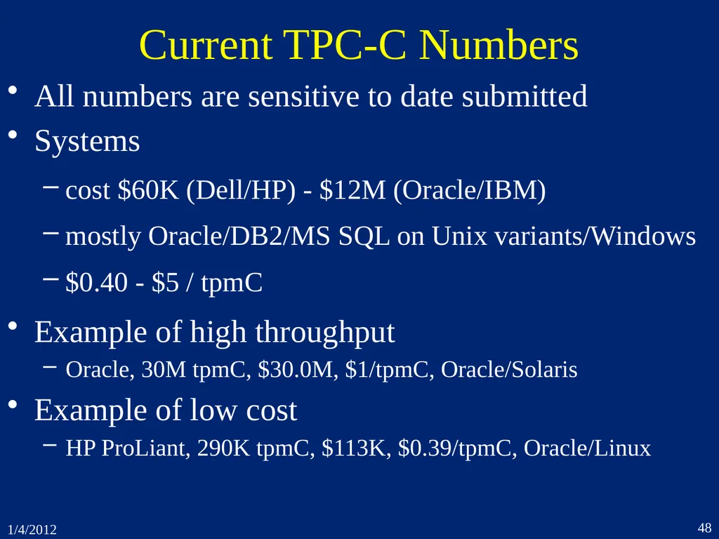 1. Introduction CSEP 545 Transaction Processing - slide 48 of 66