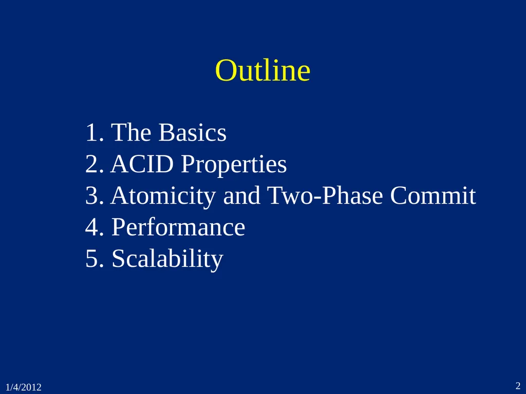 1. Introduction CSEP 545 Transaction Processing - slide 2 of 66