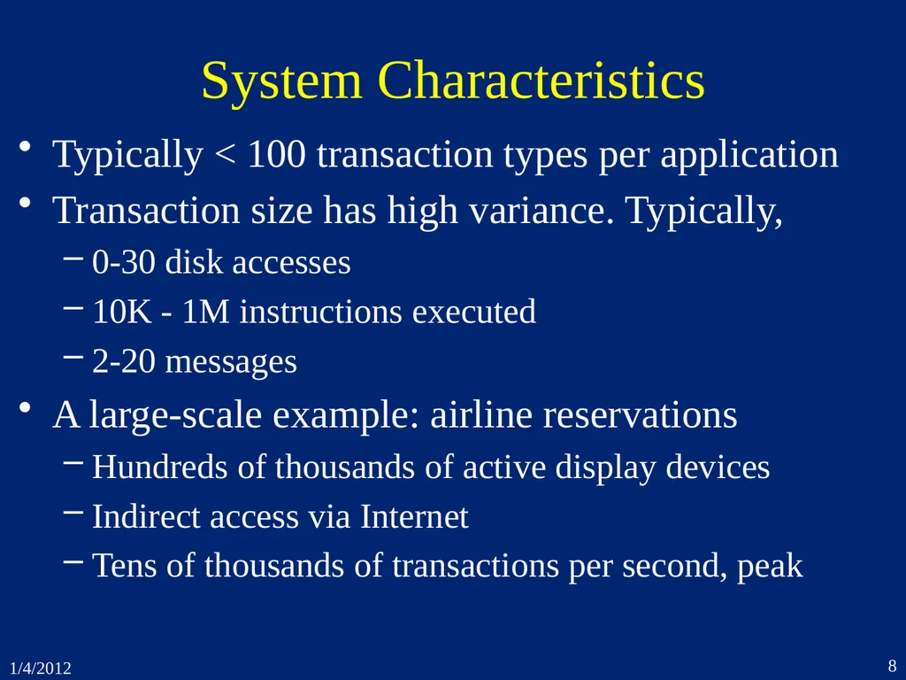 1. Introduction CSEP 545 Transaction Processing - slide 8 of 66