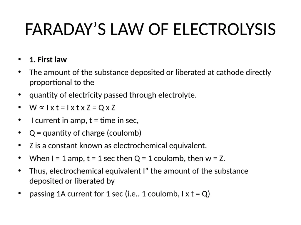 ELECTROCHEMISTRY INTRODUCTION .Electrochemistry is - slide 12 of 20