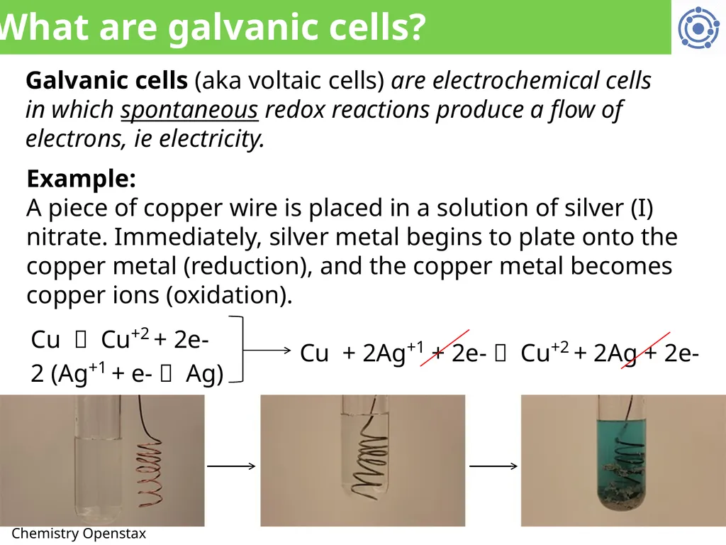 CHE 1031: General Chemistry I Electrochemistry - slide 3 of 13