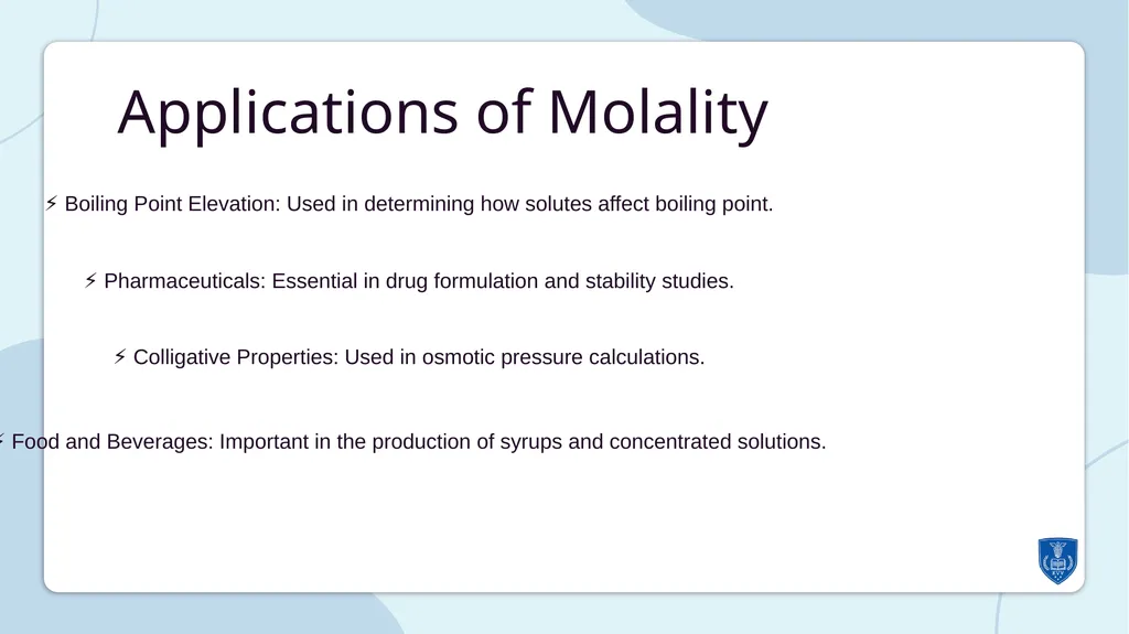 UNDERSTANDING NORMALITY, MOLARITY, AND MOLALITY - slide 10 of 16