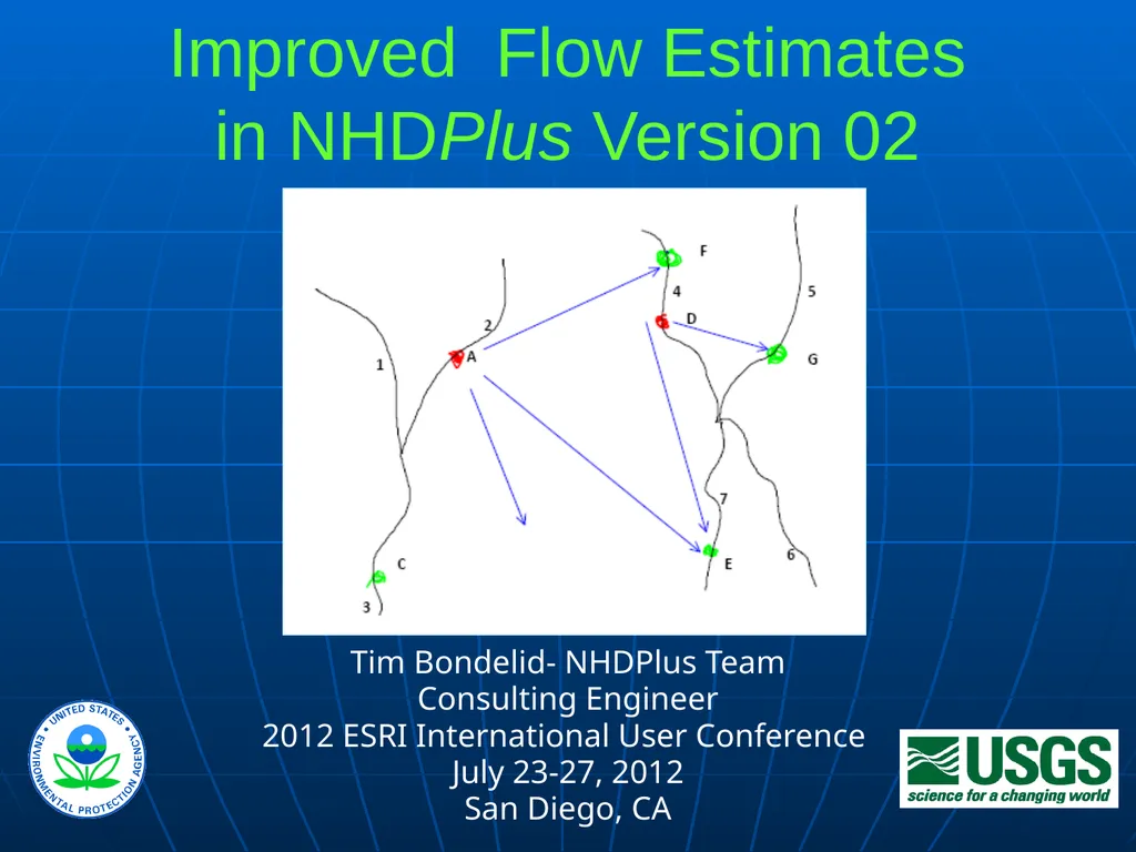 1 Improved Flow Estimates in NHDPlus Version 02 - slide 1 of 18