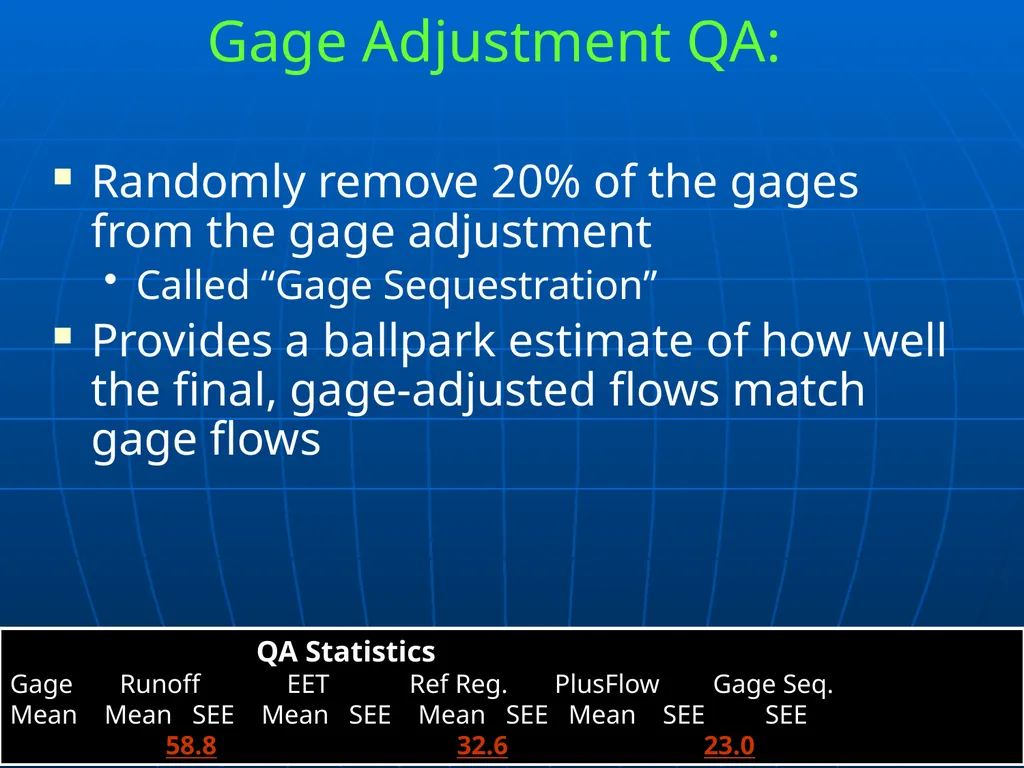 1 Improved Flow Estimates in NHDPlus Version 02 - slide 15 of 18