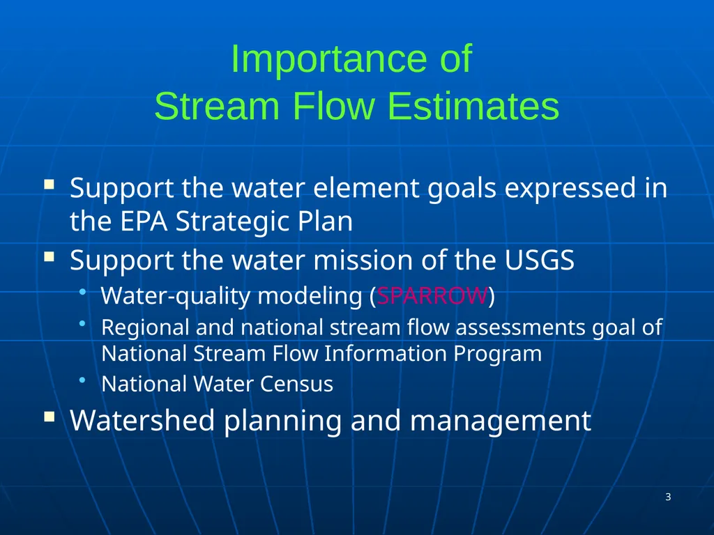 1 Improved Flow Estimates in NHDPlus Version 02 - slide 3 of 18