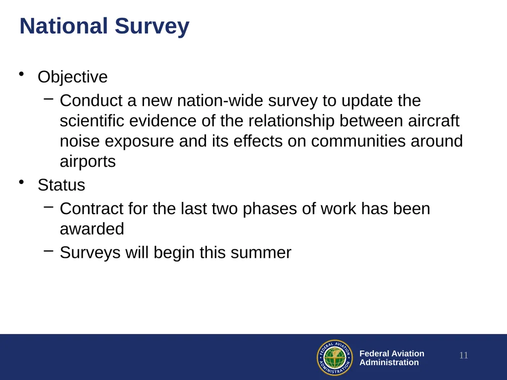 Noise Research Roadmap and Update REDAC – E&E - slide 11 of 17