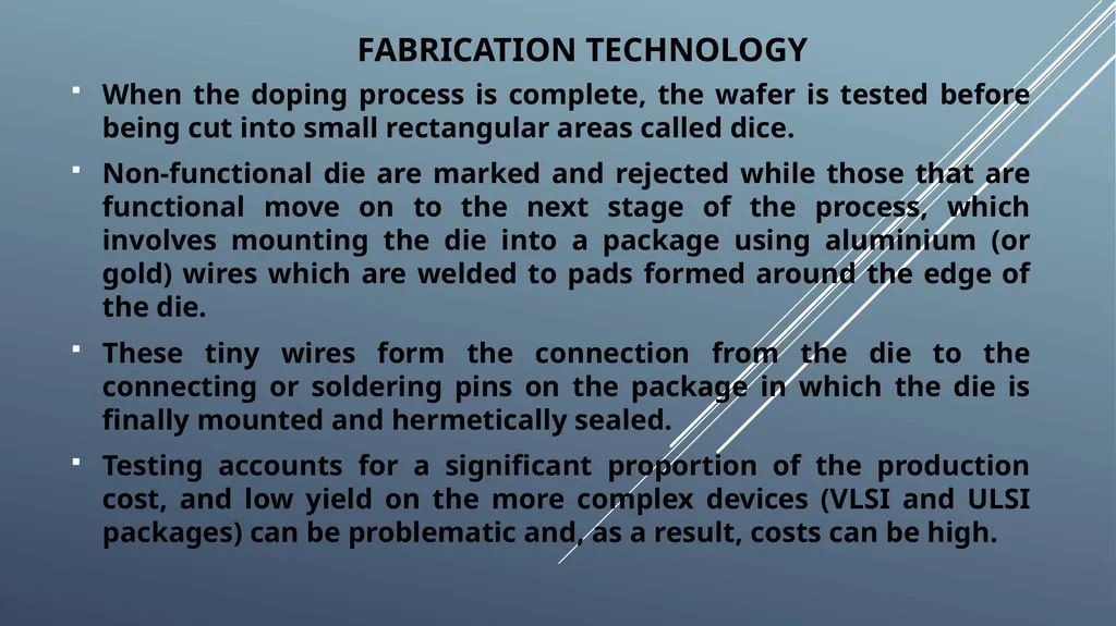 INTEGRATED CIRCUITS SCALE OF INTEGRATION - slide 7 of 11