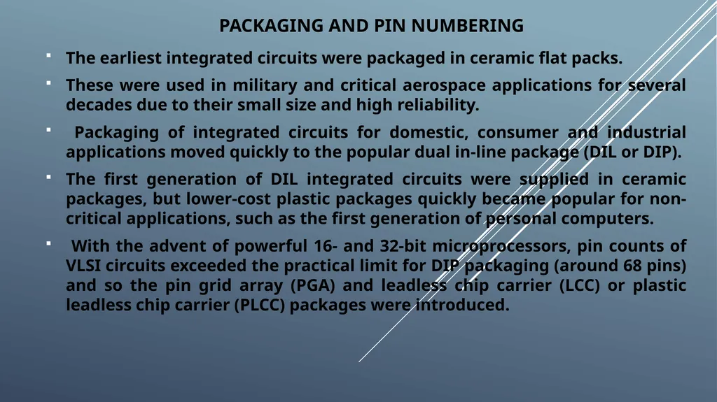 INTEGRATED CIRCUITS SCALE OF INTEGRATION - slide 8 of 11