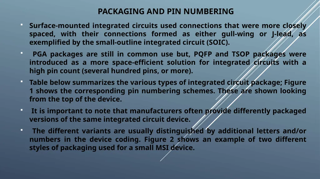 INTEGRATED CIRCUITS SCALE OF INTEGRATION - slide 9 of 11