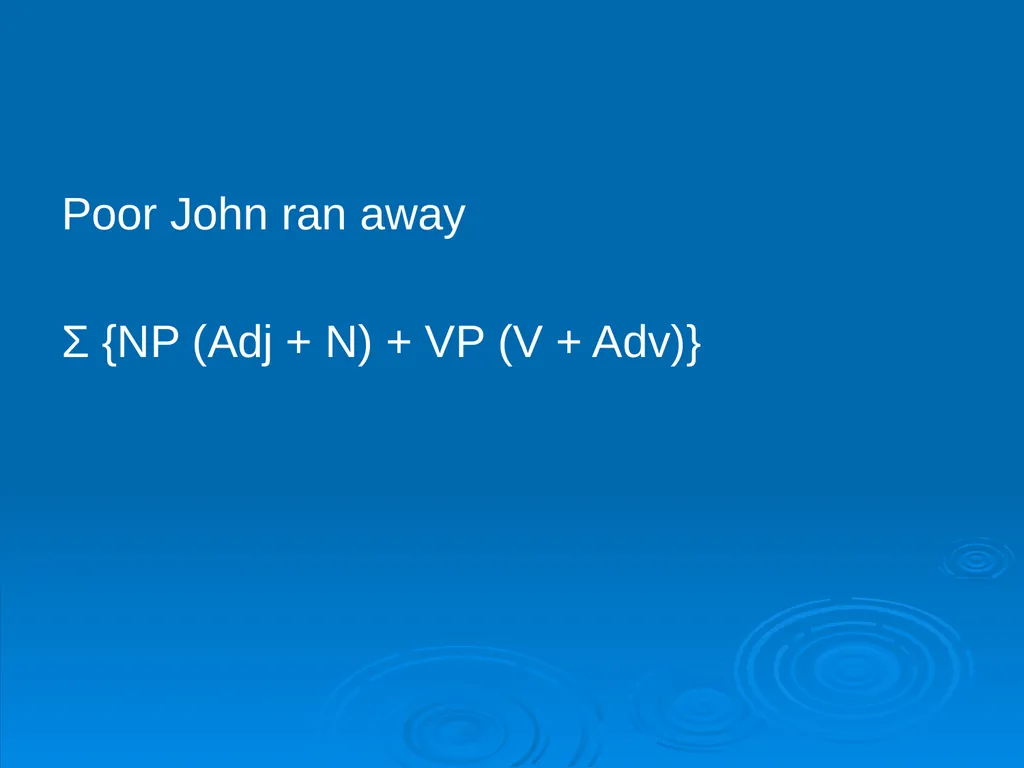 The Immediate Constituents Theory Methods of - slide 15 of 19