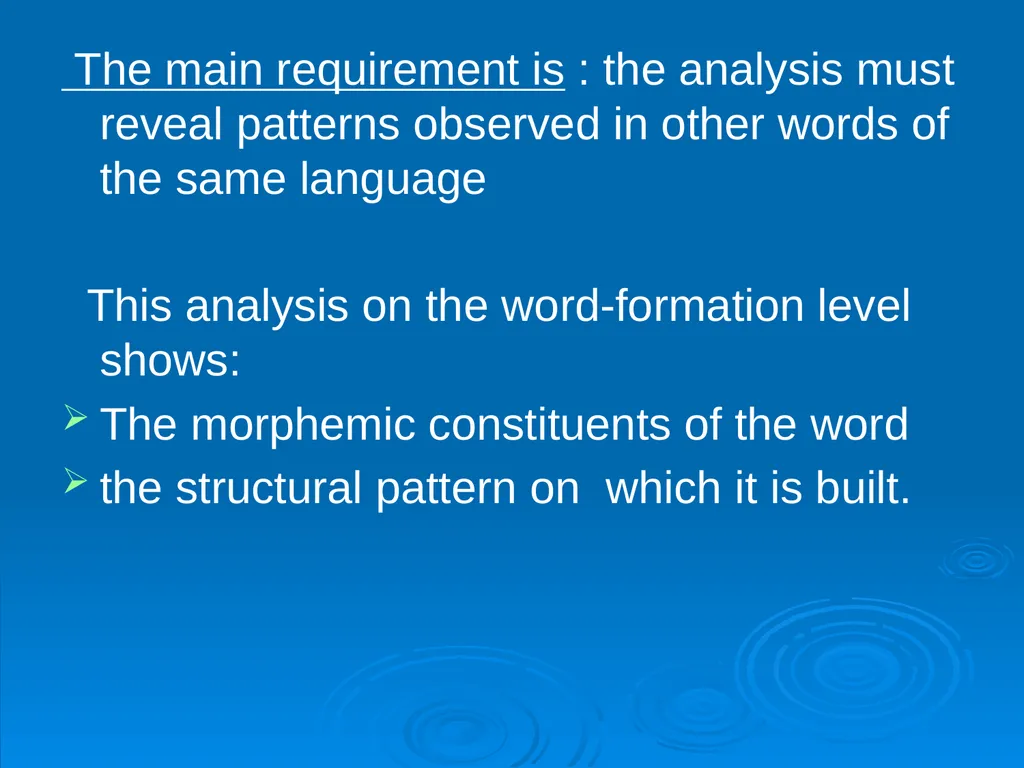 The Immediate Constituents Theory Methods of - slide 9 of 19
