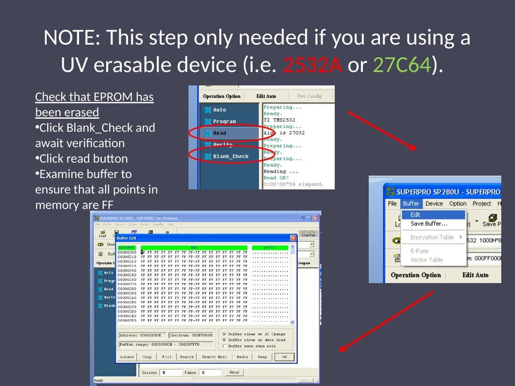 How to Program an IC Chip Using the SUPERPRO 280U - slide 6 of 10
