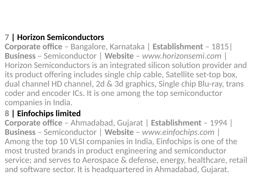 What is VLSI? Very-large-scale integration (VLSI) - slide 13 of 15