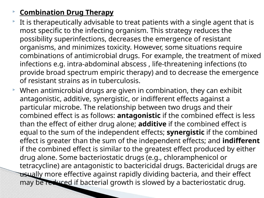 Principles of Antimicrobial Therapy The - slide 28 of 30