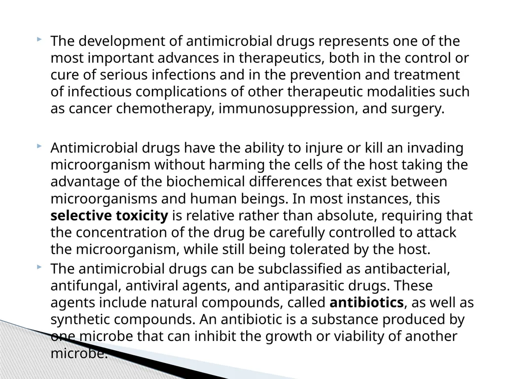 Principles of Antimicrobial Therapy The - slide 2 of 30