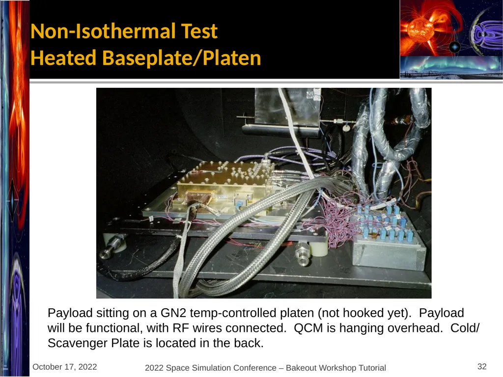 Bakeout Workshop Glenn Rosecrans, KBR, Inc. - slide 32 of 47