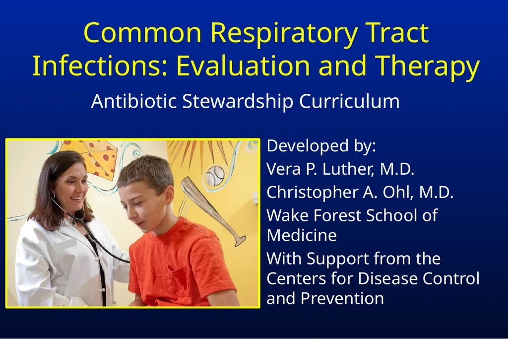Common Respiratory Tract Infections: Evaluation - slide 1 of 44