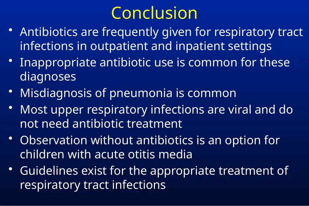 Common Respiratory Tract Infections: Evaluation - slide 43 of 44