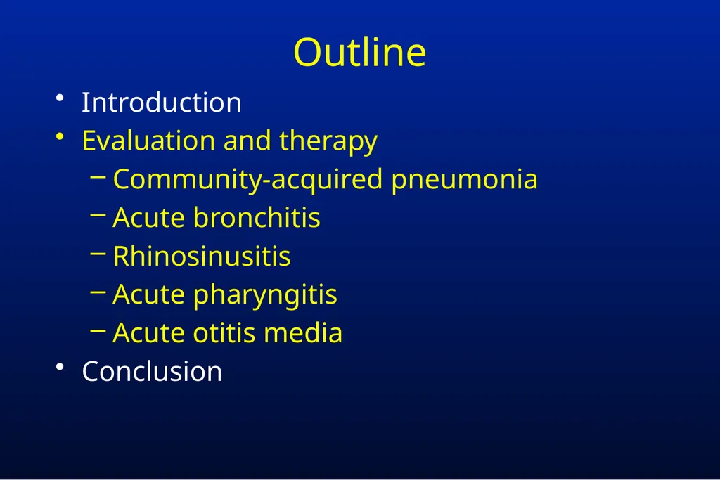 Common Respiratory Tract Infections: Evaluation - slide 11 of 44